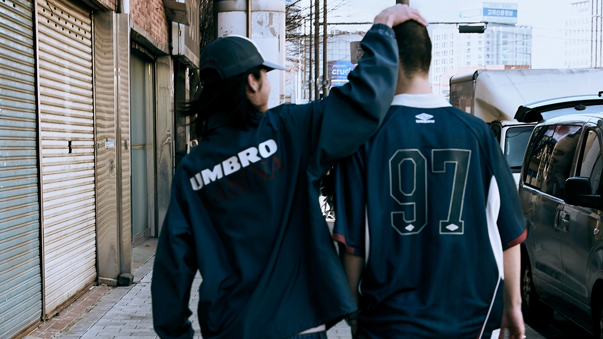 kasina UMBRO コラボ 韓国限定 UMBRO X KASINA MODEL @ma1h1dden #masato #마사토 BRAND @umbro