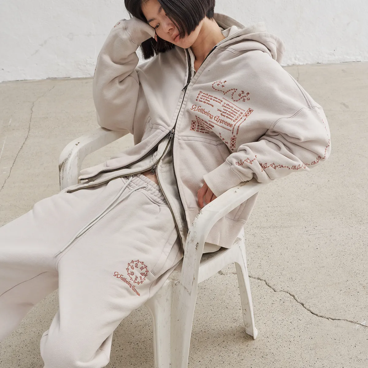 WOMEN'S FW BRAND EDIT sublationsFURROW KNIT VEST .11【BLACK】