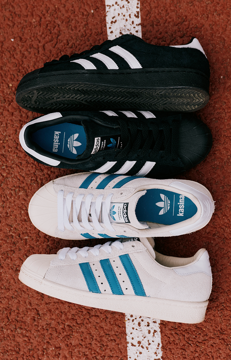 adidas gazelle silver green womens Stripeless Atari White/Brown  HIDN-ANDER